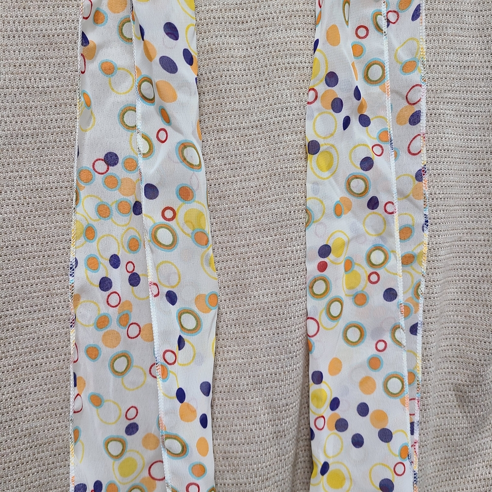 GAP Multicolor‎ Circle Pattern Scarf - Picture 3 of 3